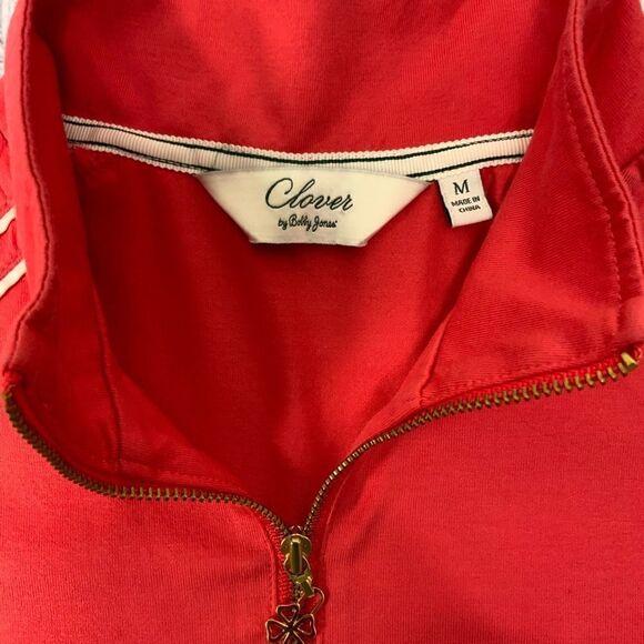 CLOVER by Bobby Jones 1/4 zip pullover - Picture 3 of 4